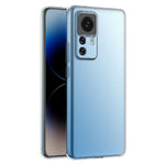 HD-transparent mobilcover til Xiaomi 12T 5G / Redmi K50 Ultra 5G, ultratyndt faldsikkert mobilcover i blød TPU til bagsiden