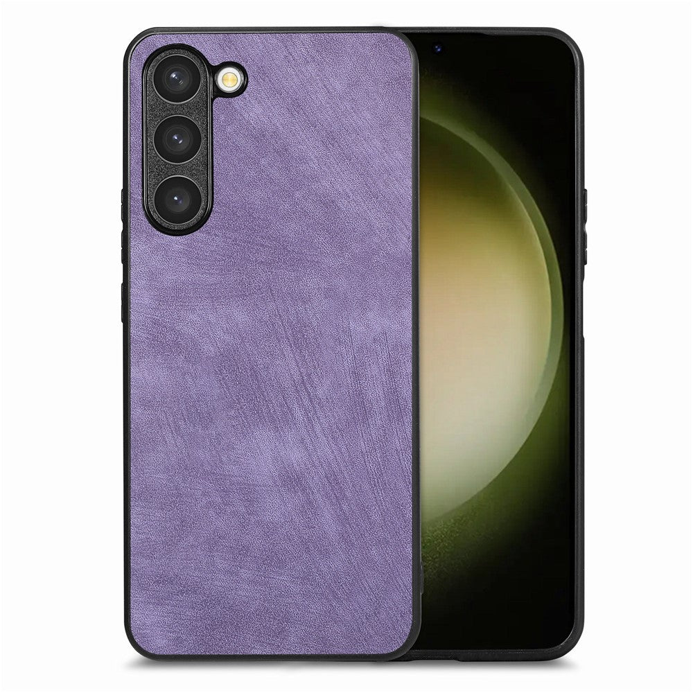 For Samsung Galaxy S22+ 5G Case Shockproof Slim Retro Leather Phone Back Cover