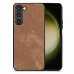 For Samsung Galaxy S22+ 5G Case Shockproof Slim Retro Leather Phone Back Cover