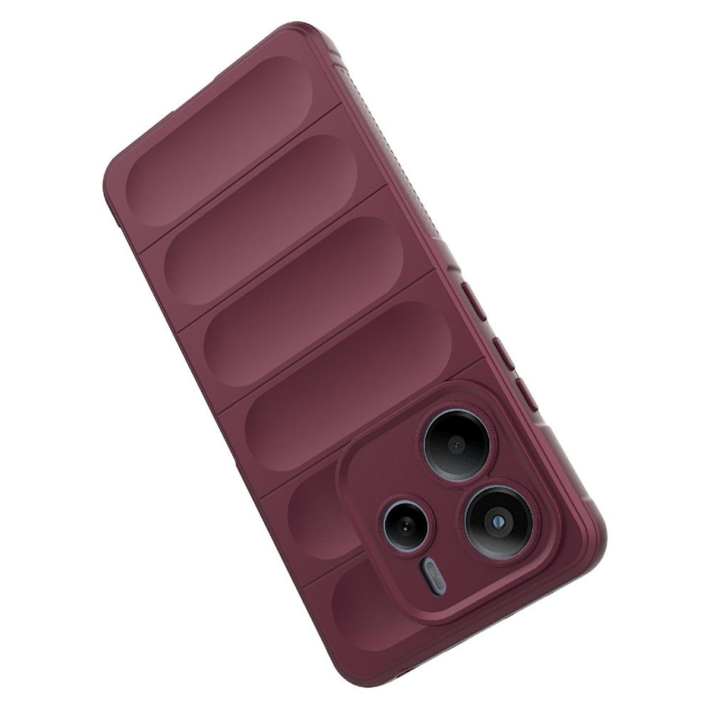 Xiaomi Redmi Note 14 5G-skal, fallskyddande mjukt TPU-skal, robust mobilbaksida