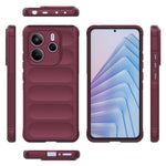 Xiaomi Redmi Note 14 5G-skal, fallskyddande mjukt TPU-skal, robust mobilbaksida