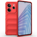 Xiaomi Redmi Note 14 5G-skal, fallskyddande mjukt TPU-skal, robust mobilbaksida