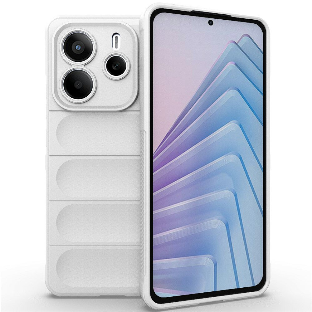 For Xiaomi Redmi Note 14 5G Case Anti-Drop Soft TPU Rugged Phone Back Cover