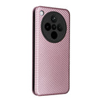 For Oppo Find X8 5G Case Carbon Fiber Texture Drop-Proof PU Leather Phone Cover