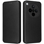For Oppo Find X8 5G Case Carbon Fiber Texture Drop-Proof PU Leather Phone Cover