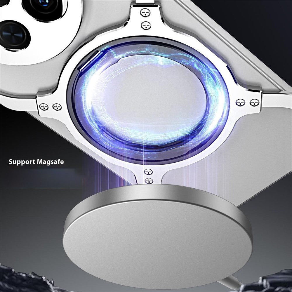 For Huawei Mate 70 Kickstand Case Metal Bumper Magnetic Phone Cover
