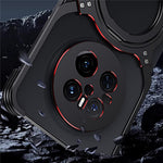 For Huawei Mate 70 Kickstand Case Metal Bumper Magnetic Phone Cover