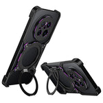 For Huawei Mate 70 Kickstand Case Metal Bumper Magnetic Phone Cover