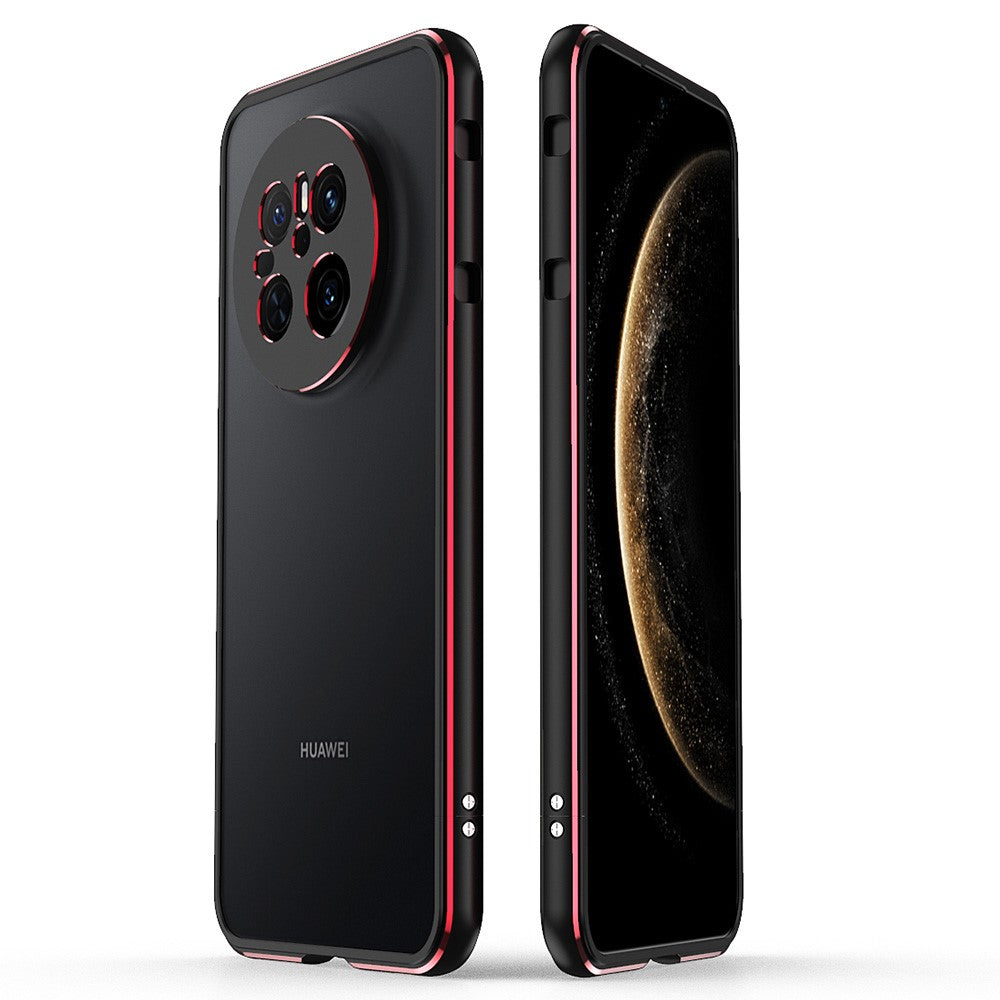 For Huawei Mate 70 Bumper Case Metal Frame Phone Cover with Camera Lens Guard