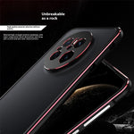 For Huawei Mate 70 Bumper Case Metal Frame Phone Cover with Camera Lens Guard