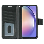 Til Samsung Galaxy A06s Etui, Stativ, Kortholder, Pung, Læder Telefoncover