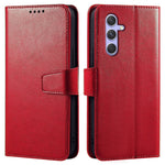 Til Samsung Galaxy A06s Etui, Stativ, Kortholder, Pung, Læder Telefoncover