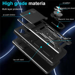 For Xiaomi Redmi Note 14 5G Case with Slide Camera Lid PC + TPU Kickstand Phone Cover