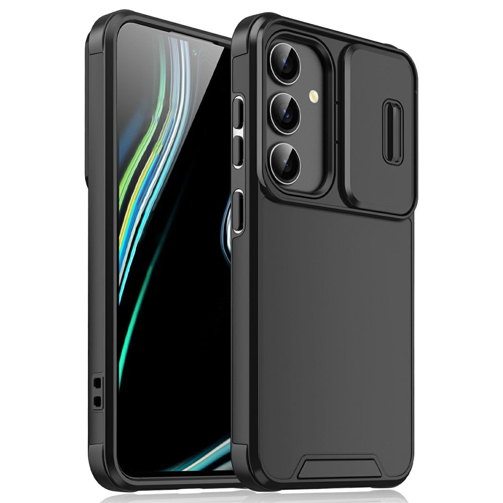 For Samsung Galaxy A56 5G  /  A36 5G Case PC + TPU Shell with Slide Camera Phone Cover