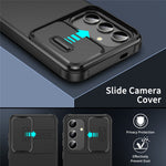 For Samsung Galaxy A56 5G  /  A36 5G Case PC + TPU Shell with Slide Camera Phone Cover