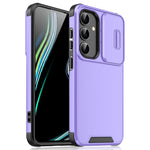 For Samsung Galaxy A56 5G  /  A36 5G Case PC + TPU Shell with Slide Camera Phone Cover
