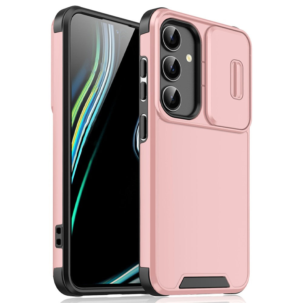 For Samsung Galaxy A56 5G  /  A36 5G Case PC + TPU Shell with Slide Camera Phone Cover