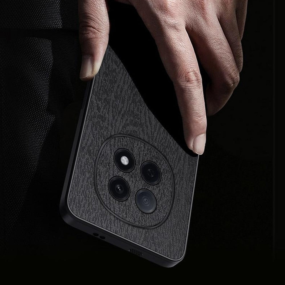For Oppo F29 Pro 5G (Global) / A5 Pro 5G (China) Case Wood Texture PU Leather Coated PC TPU Phone Cover