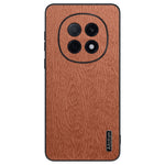 For Oppo F29 Pro 5G (Global) / A5 Pro 5G (China) Case Wood Texture PU Leather Coated PC TPU Phone Cover