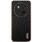 AZNS For Honor Magic7 Lite 5G / X9c 5G / X60 Pro 5G Case Electroplating Carbon Fiber Texture PU + TPU Phone Cover