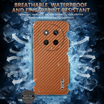 AZNS For Honor Magic7 Lite 5G / X9c 5G / X60 Pro 5G Case Electroplating Carbon Fiber Texture PU + TPU Phone Cover