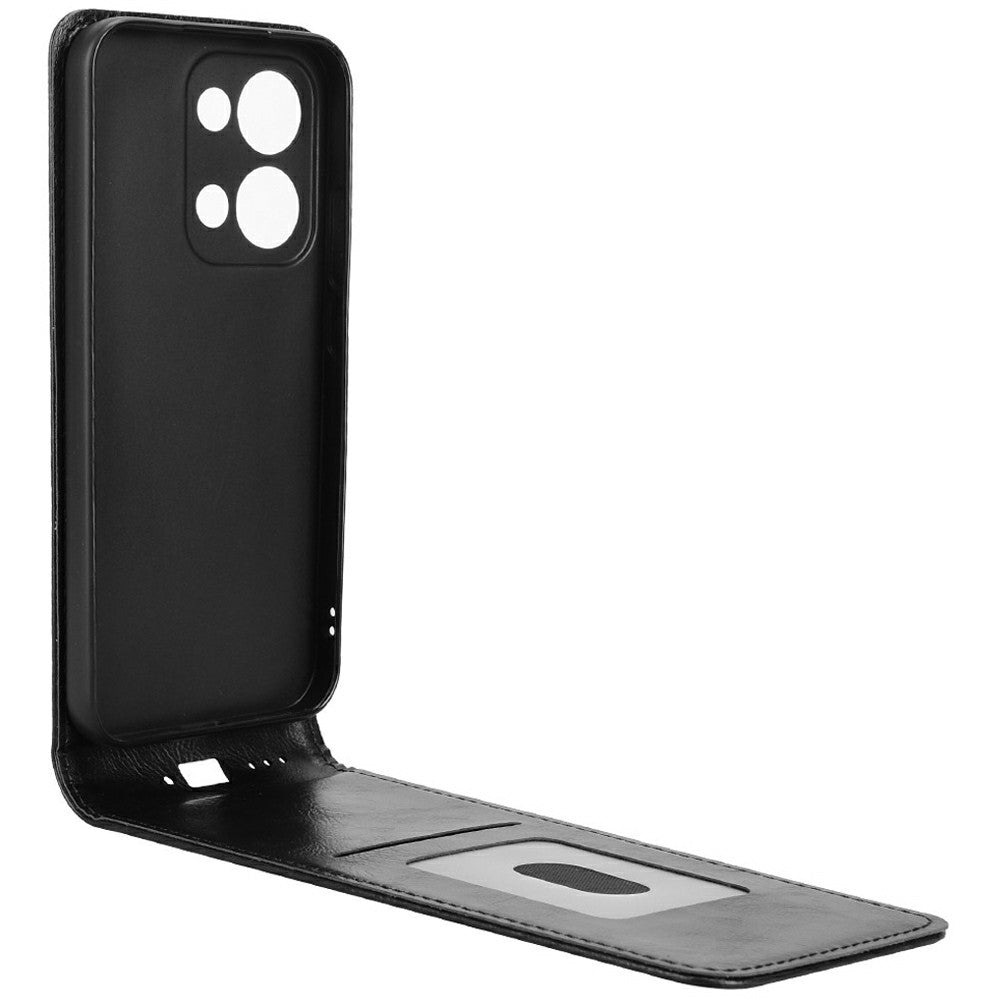 Til Oppo Reno13 5G (Global) Cover med kortplads Magnetisk vertikalt flip læder telefoncover