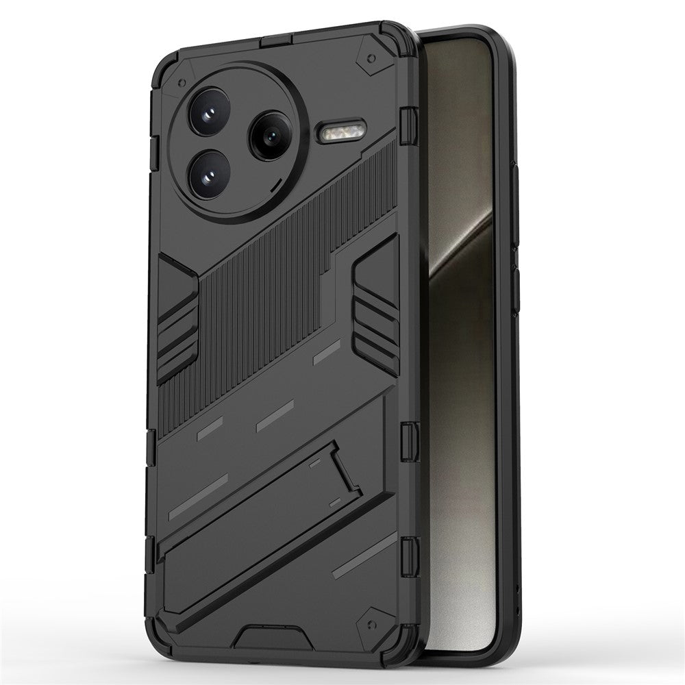 For Xiaomi Poco F7 Pro 5G / Redmi K80 5G Case PC + TPU Shockproof Phone Cover with Kickstand