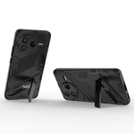 For Xiaomi Poco F7 Pro 5G / Redmi K80 5G Case PC + TPU Shockproof Phone Cover with Kickstand