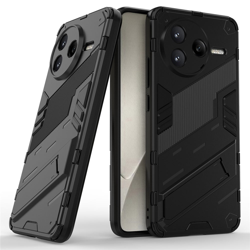 For Xiaomi Poco F7 Pro 5G / Redmi K80 5G Case PC + TPU Shockproof Phone Cover with Kickstand