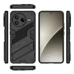 For Xiaomi Poco F7 Pro 5G / Redmi K80 5G Case PC + TPU Shockproof Phone Cover with Kickstand