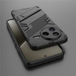 For Xiaomi Poco F7 Pro 5G / Redmi K80 5G Case PC + TPU Shockproof Phone Cover with Kickstand