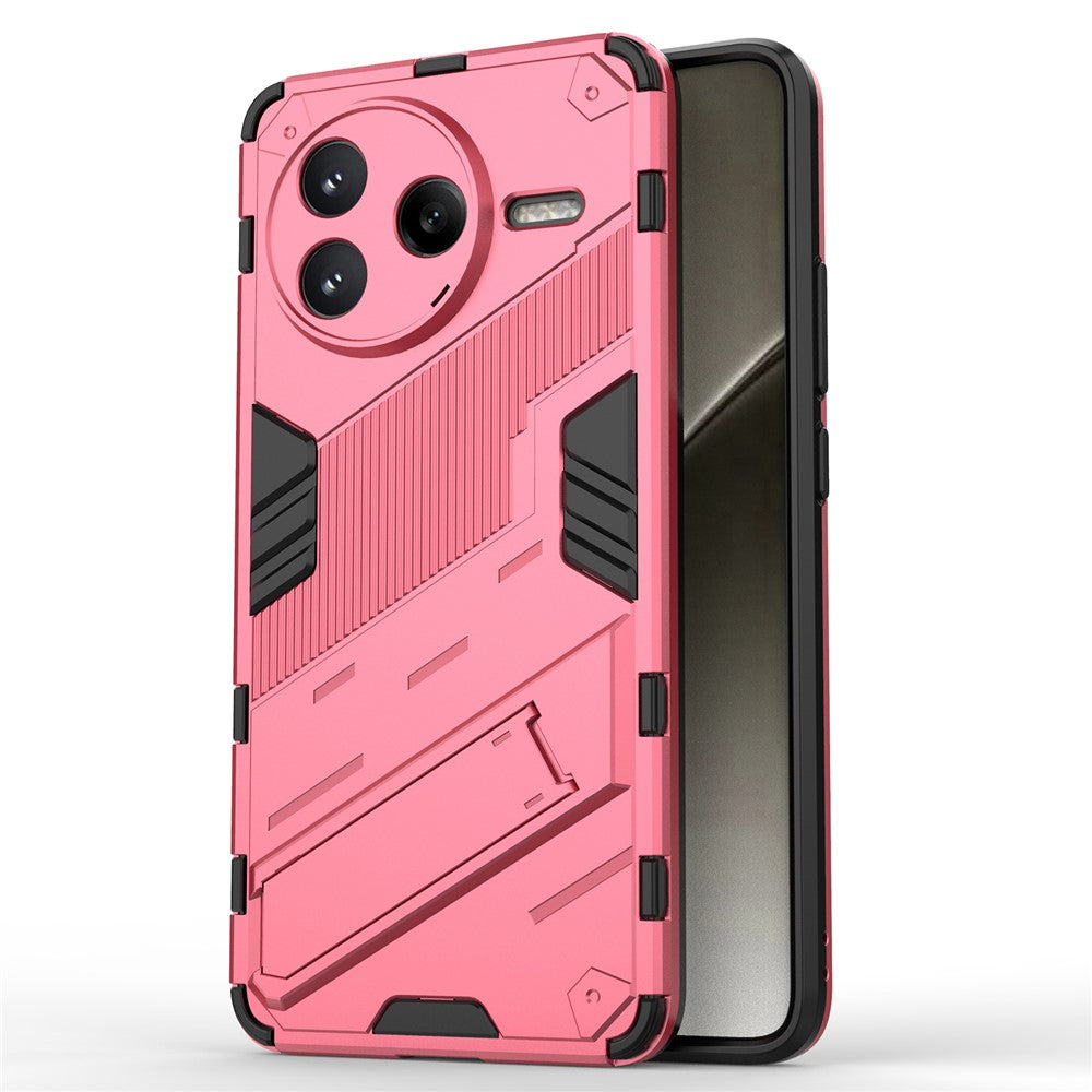 For Xiaomi Poco F7 Pro 5G / Redmi K80 5G Case PC + TPU Shockproof Phone Cover with Kickstand