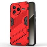For Xiaomi Poco F7 Pro 5G / Redmi K80 5G Case PC + TPU Shockproof Phone Cover with Kickstand