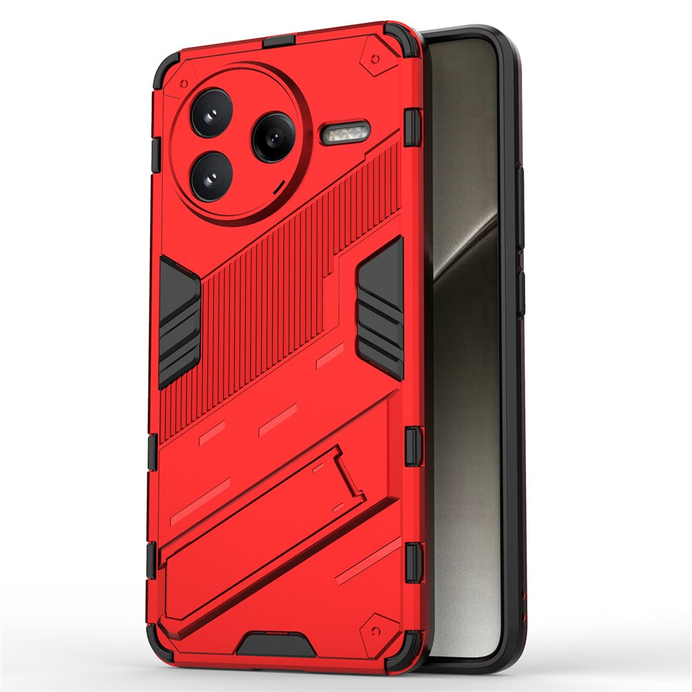 For Xiaomi Poco F7 Pro 5G / Redmi K80 5G Case PC + TPU Shockproof Phone Cover with Kickstand
