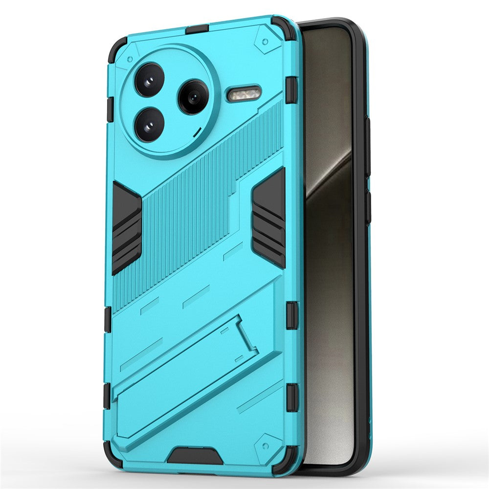 For Xiaomi Poco F7 Pro 5G / Redmi K80 5G Case PC + TPU Shockproof Phone Cover with Kickstand