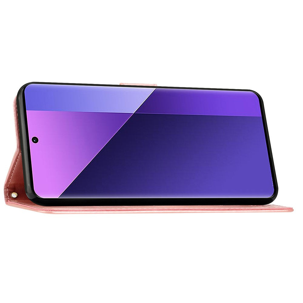 For Xiaomi Redmi Note 14 Pro+ 5G Case PU Leather Phone Wallet Cover with Strap