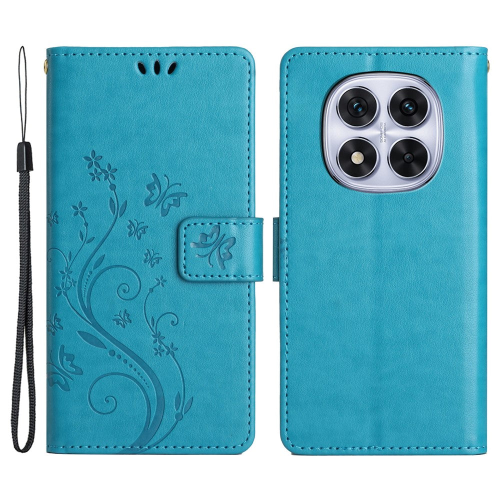 For Xiaomi Redmi Note 14 Pro+ 5G Case PU Leather Phone Wallet Cover with Strap