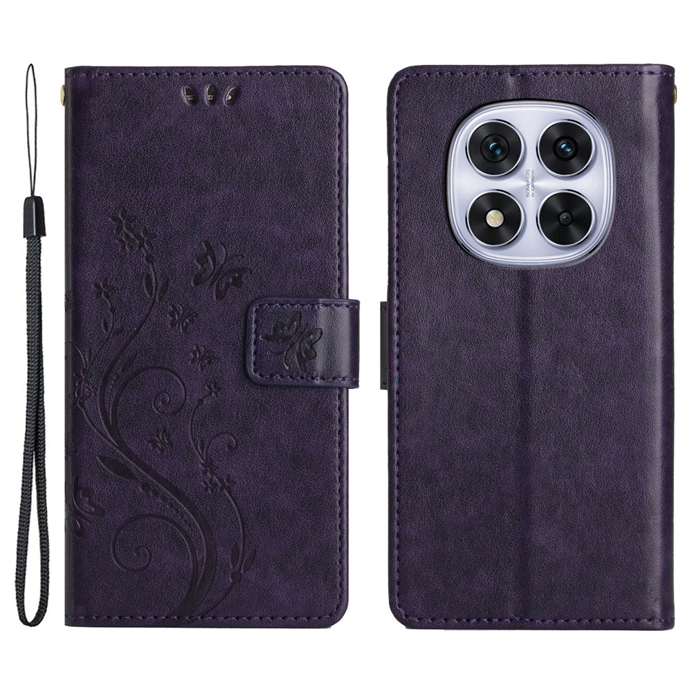 For Xiaomi Redmi Note 14 Pro+ 5G Case PU Leather Phone Wallet Cover with Strap
