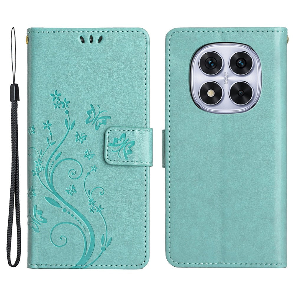 For Xiaomi Redmi Note 14 Pro+ 5G Case PU Leather Phone Wallet Cover with Strap