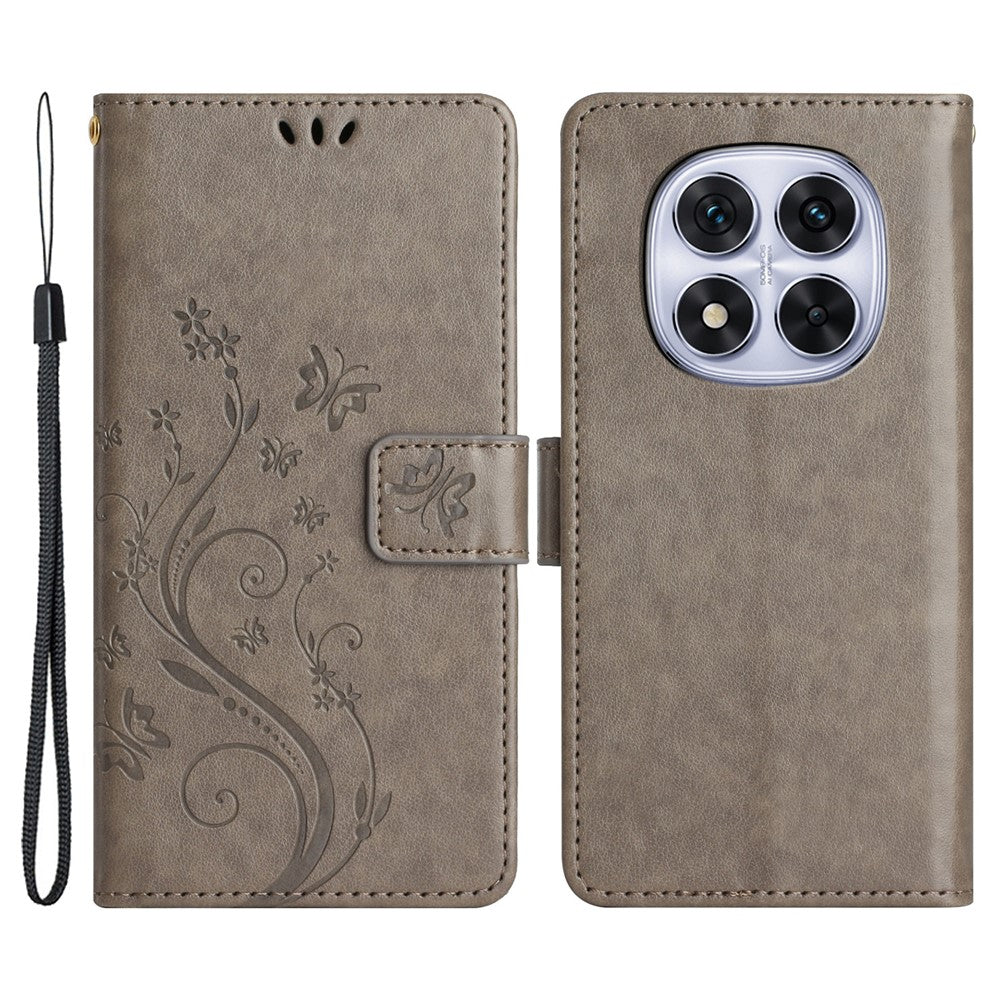 For Xiaomi Redmi Note 14 Pro+ 5G Case PU Leather Phone Wallet Cover with Strap