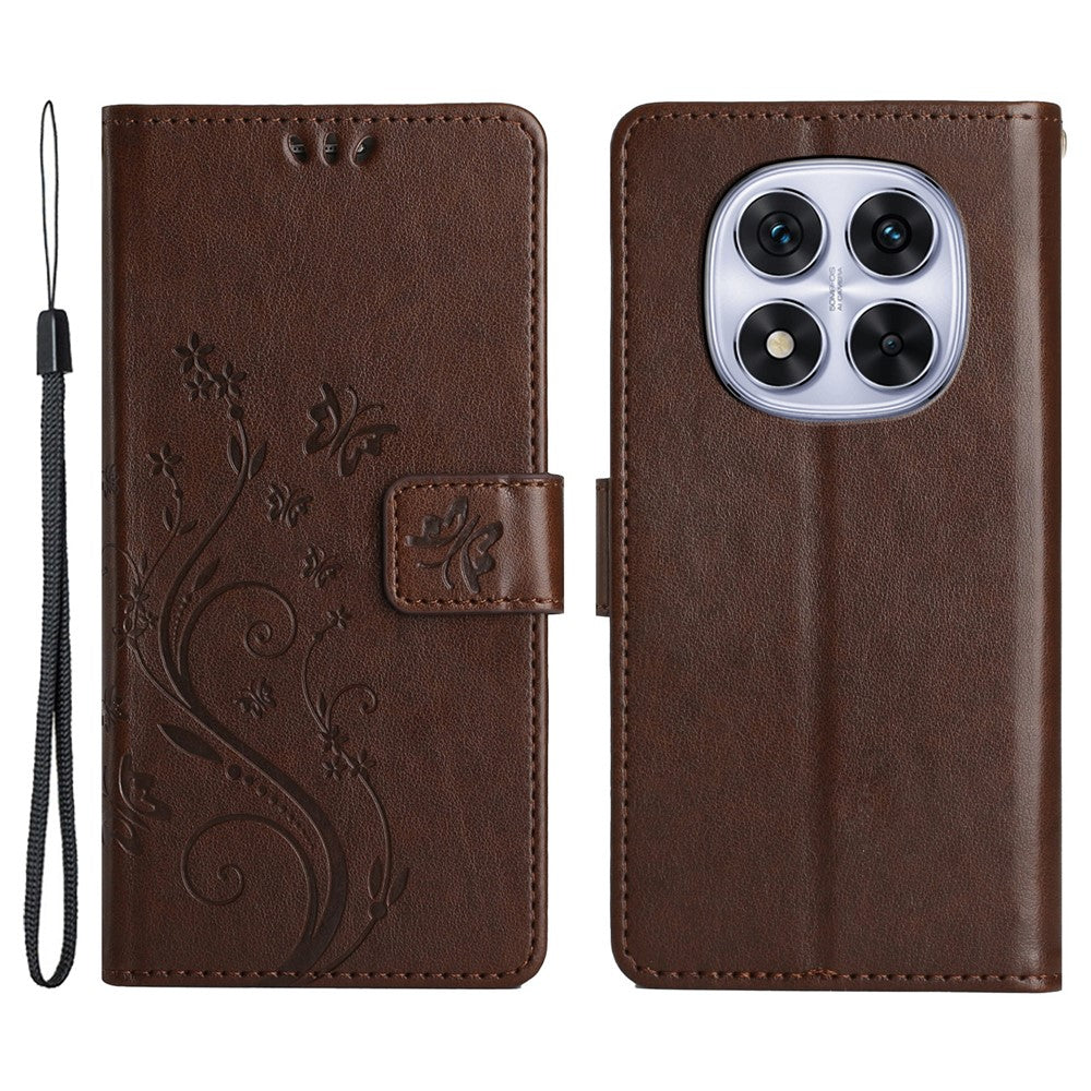For Xiaomi Redmi Note 14 Pro+ 5G Case PU Leather Phone Wallet Cover with Strap