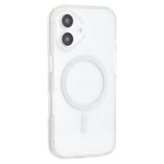 For iPhone 16 Case Compatible with MagSafe 2.0mm PC + TPU Glitter Phone Cover