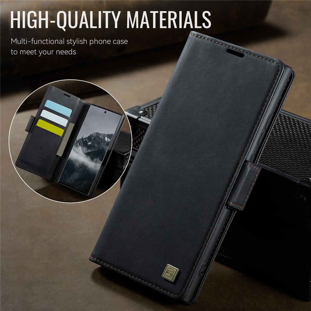 AUTSPACE For Samsung Galaxy Note20 5G Case  A11 RFID Blocking Retro Leather Cell Phone Wallet Cover