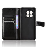 Leather Case for OnePlus 13R 5G / Ace 5 5G / Ace 5 Pro 5G Crazy Horse Texture Phone Wallet Cover