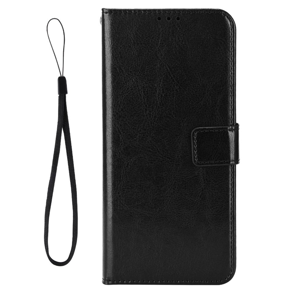 Leather Case for OnePlus 13R 5G / Ace 5 5G / Ace 5 Pro 5G Crazy Horse Texture Phone Wallet Cover