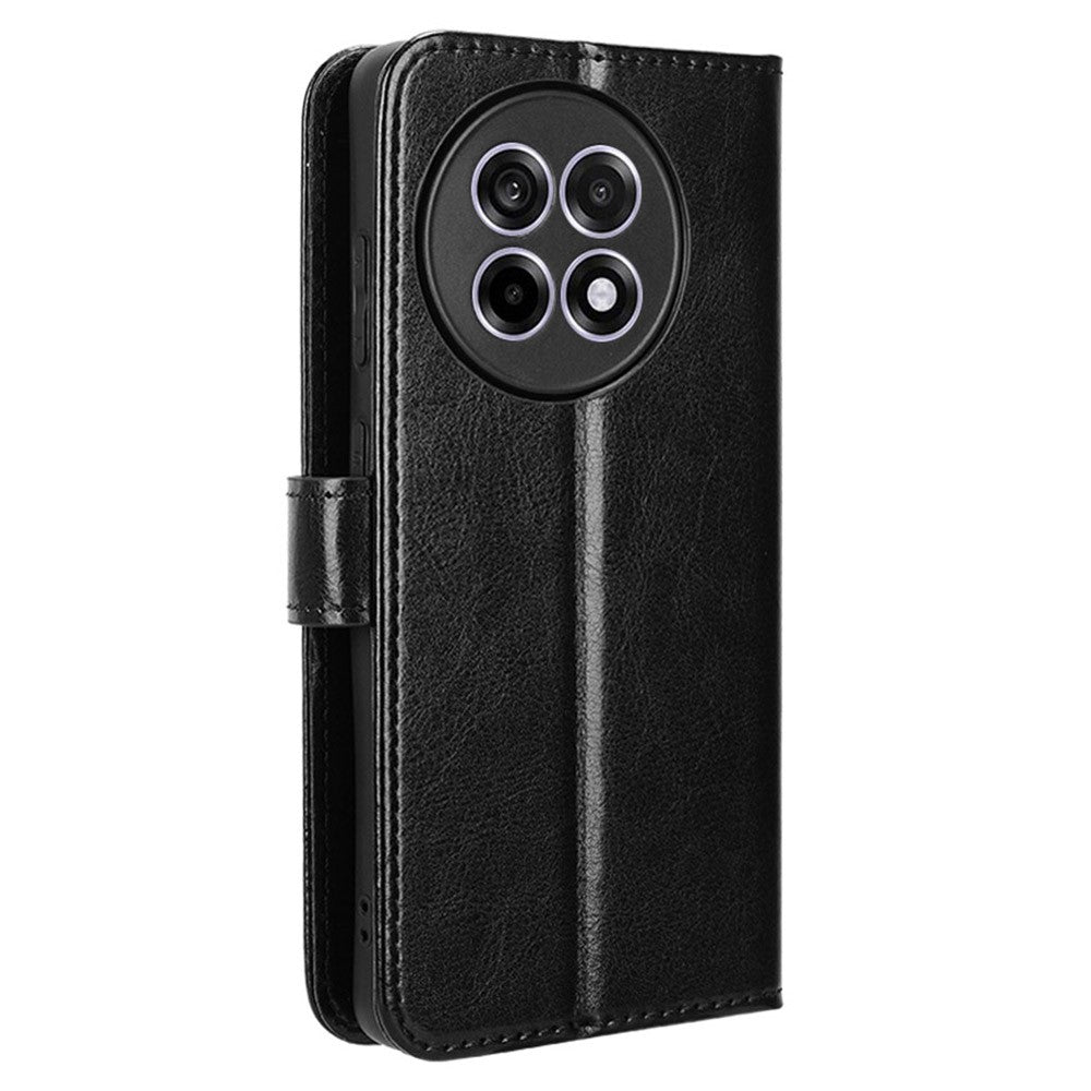 Läderfodral till OnePlus 13R 5G / Ace 5 5G / Ace 5 Pro 5G Plånboksfodral med Crazy Horse-textur