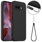 Til Google Pixel 9a magnetisk cover Anti-drop flydende silikone telefoncover