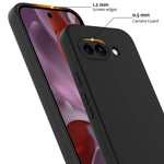Til Google Pixel 9a magnetisk cover Anti-drop flydende silikone telefoncover