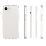 For iPhone 17e / 16e Case Anti-Fingerprint Crystal Clear TPU Phone Cover