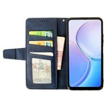 IDEWEI For Xiaomi Redmi Note 14 Pro+ 5G Case Leather Wallet Phone Cover Stand Calf Texture